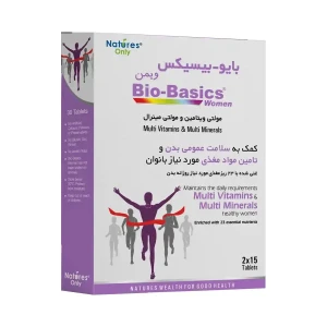 قرص مولتی ویتامین بایوبیسیکس نیچرز اونلی مخصوص بانوان 30 عدد