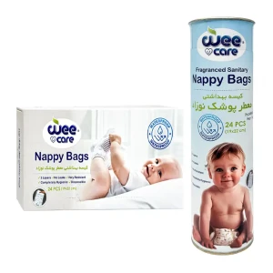 کیسه بهداشتی معطر پوشک وی کر 24 عددی