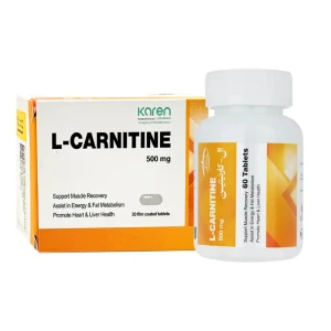 قرص ال کارنیتین 500 میلی گرم کارن