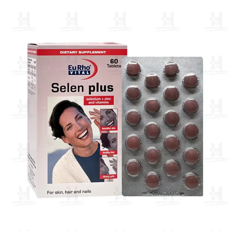 قرص سلن پلاس یوروویتال 60 عددی