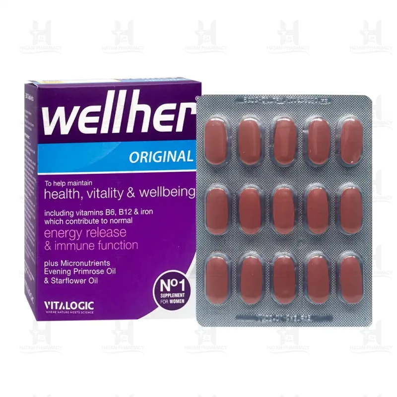 قرص ول هر اورجینال ویتالوجیک 30 عددی