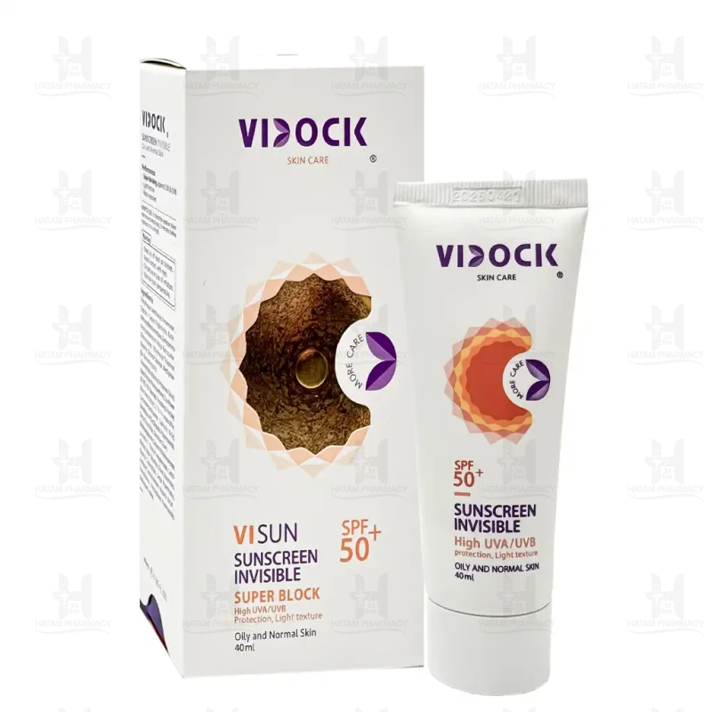 کرم ضد آفتاب پوست نرمال و چرب SPF50 ویدک 40 میلی لیتر