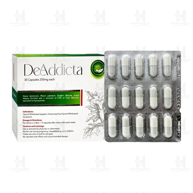 کپسول ترک اعتیاد دادیکتا سنابل دارو 30 عدد