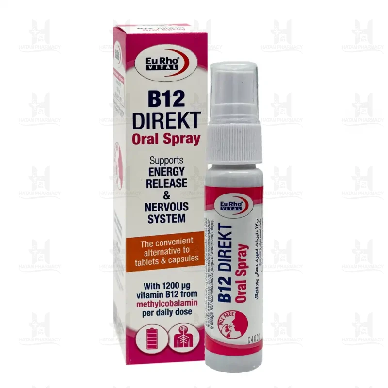 اسپری دهانی ب12 دایرکت یوروویتال