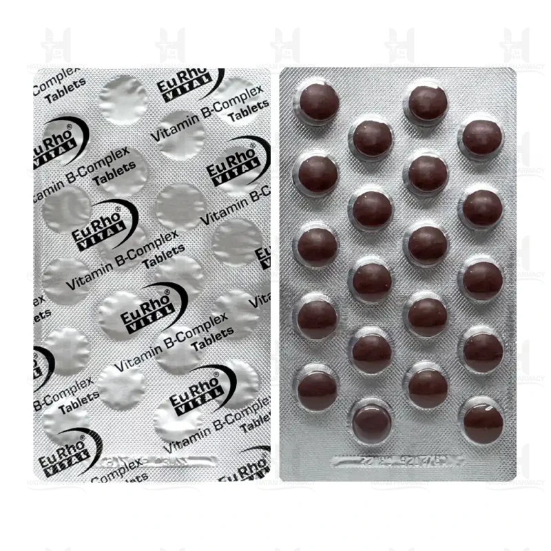 قرص ویتامین ب کمپلکس یوروویتال ۶۰ عدد