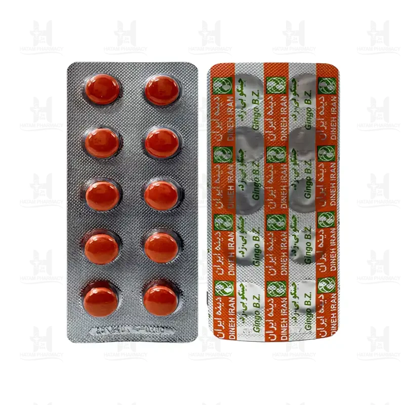 قرص روکش دار جینگو بی زد دینه 30 عدد