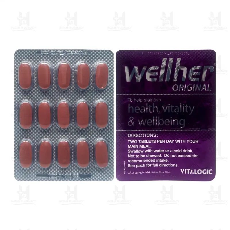 قرص ول هر اورجینال ویتالوجیک 30 عددی