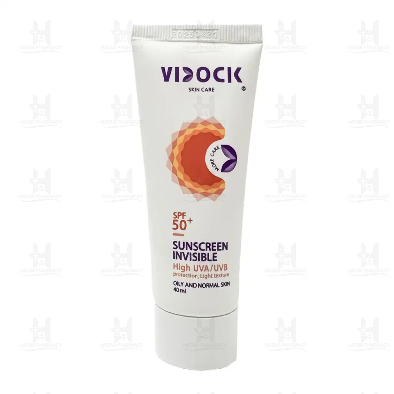 کرم ضد آفتاب پوست نرمال و چرب SPF50 ویدک 40 میلی لیتر