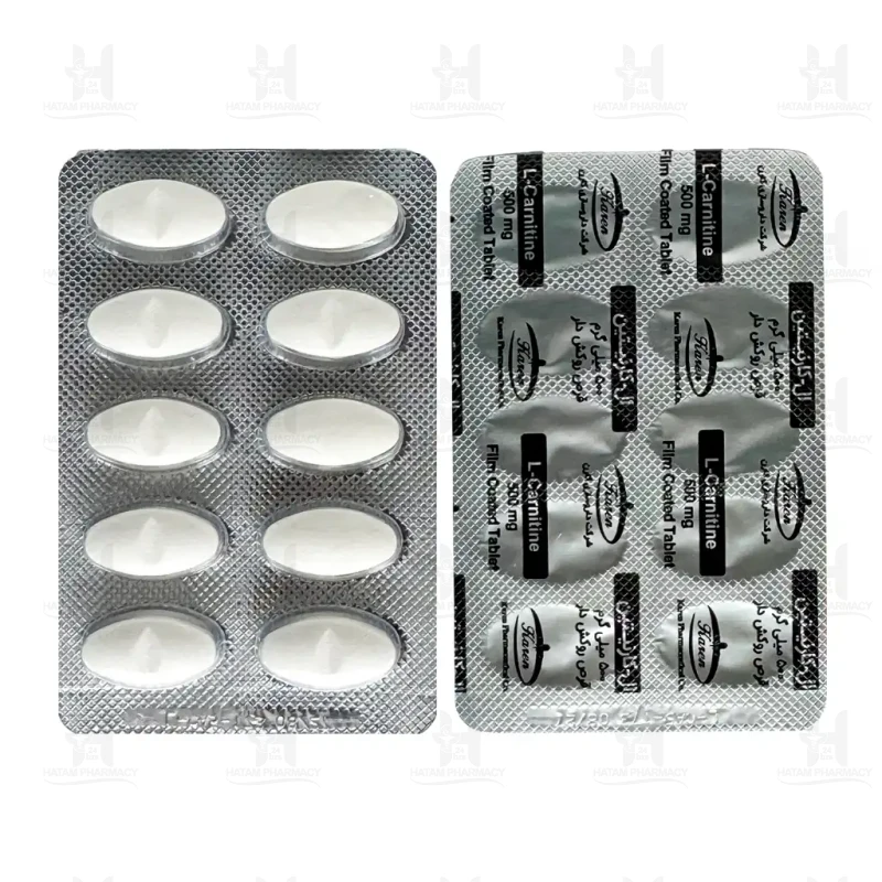 قرص ال کارنیتین 500 میلی گرم کارن