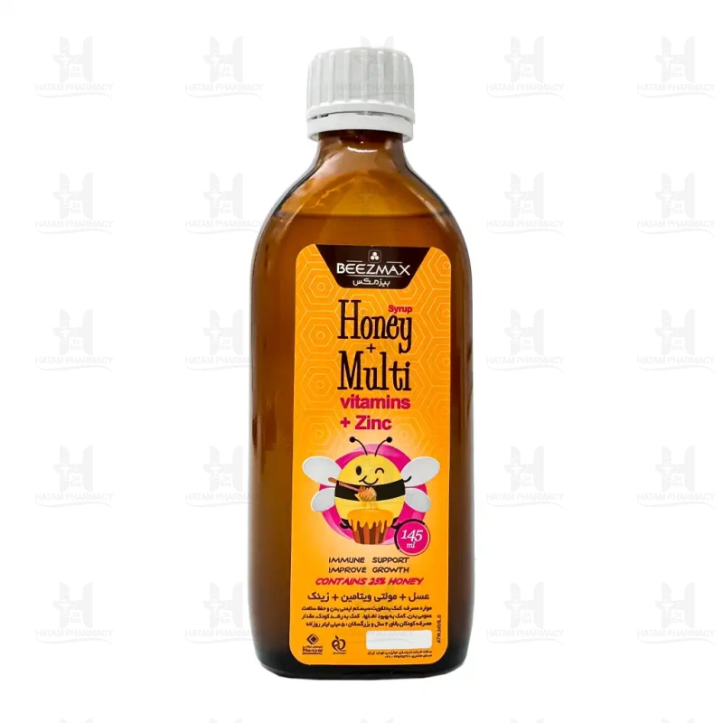 شربت هانی مولتی بیزمکس 145 میلی لیتر