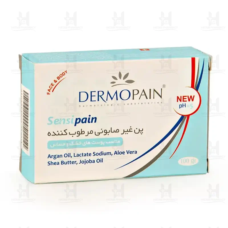 پن مرطوب کننده سنسی پن درموپن پوست خشک و حساس 100 گرم
