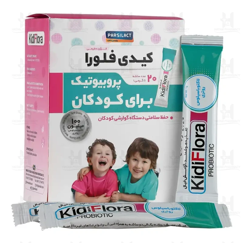 ساشه پودر کيدی فلورا پارسی لاکت 20 عدد