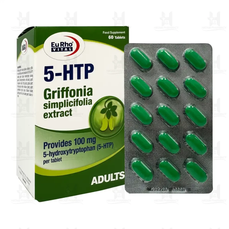 قرص 5 اچ تی پی یوروویتال 60 عدد