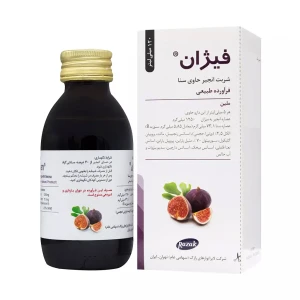 شربت فیژان رازک 120 میلی لیتر