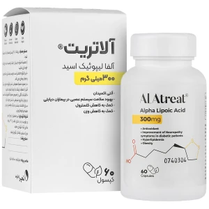 کپسول گیاهی آلاتریت تچرا فارمد 60 عدد