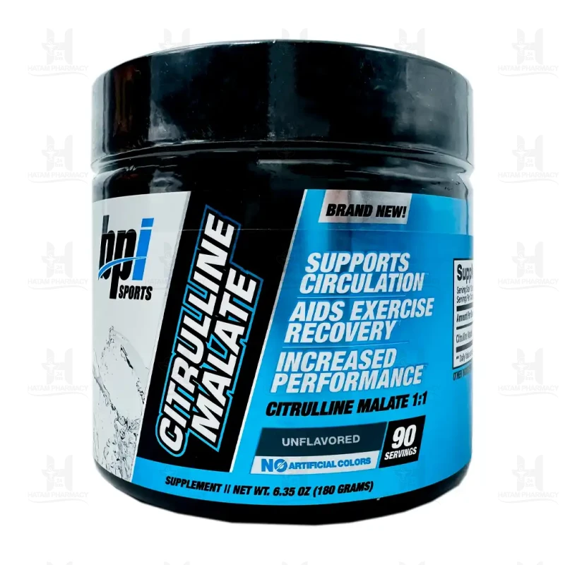 پودر سیترولین مالات بی پی آی اسپورت 180 گرمی