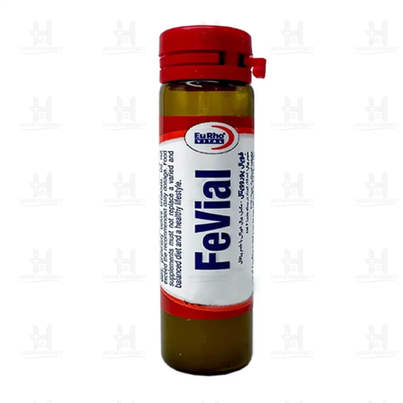 ویال خوراکی آهن فویال یوروویتال 6 عددی