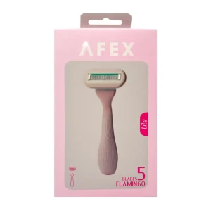 تیغ اصلاح فلامینگو 5 لبه لایت افکس 1 عددی