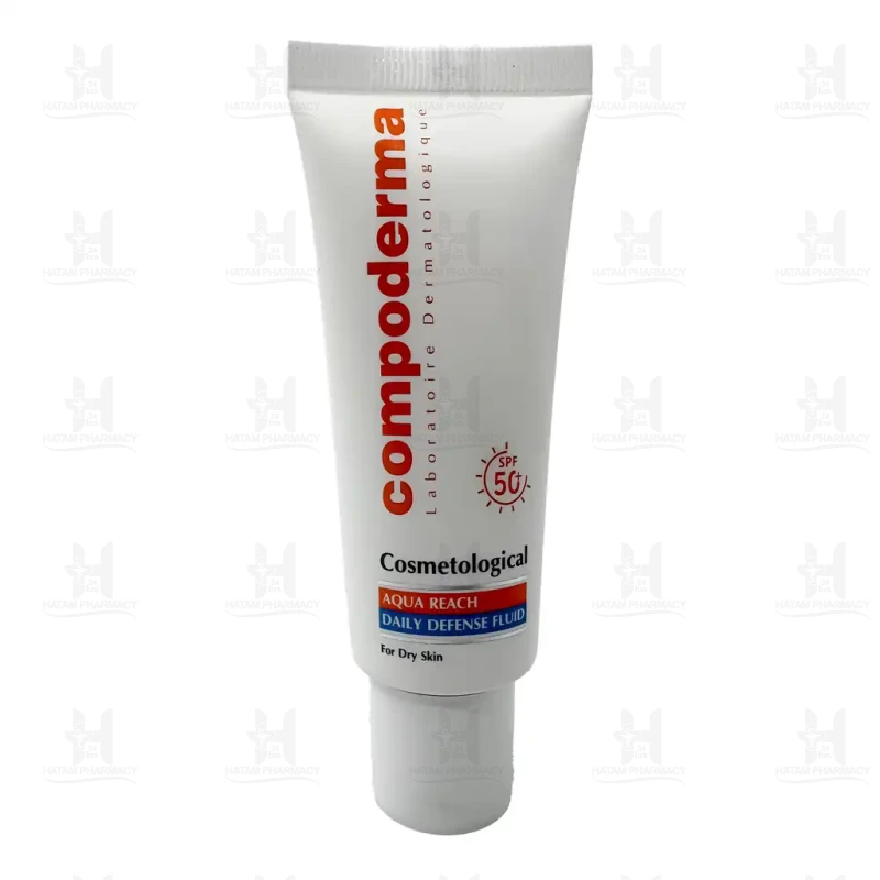 کرم ضد آفتاب هیدراته پوست خشک آکواریچ کامپودرما 40 میلی لیتر