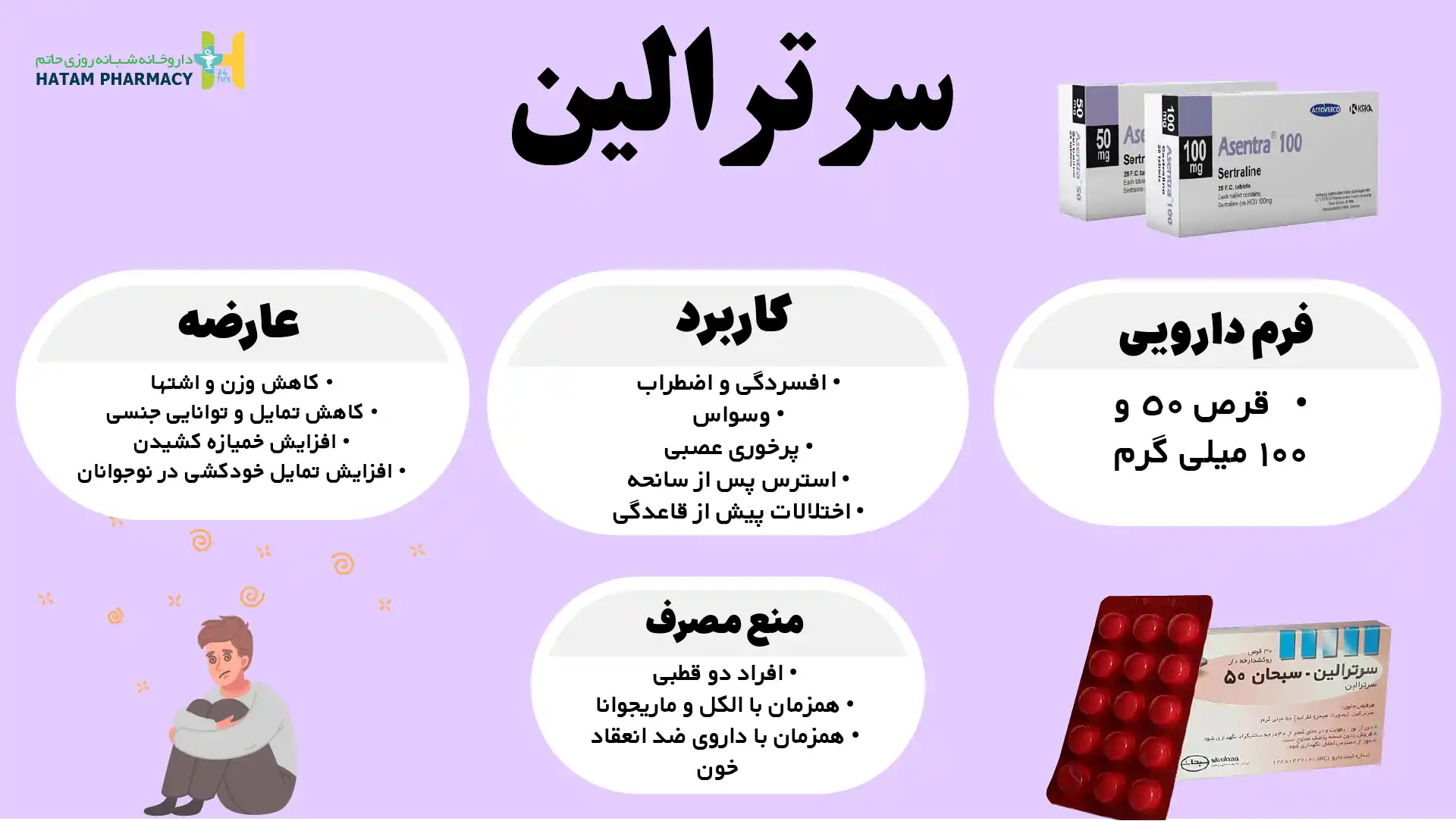 قرص سرترالین