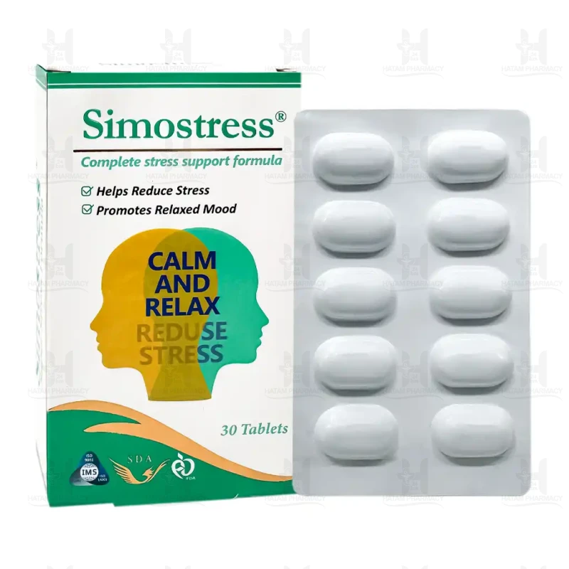 قرص سیمو استرس سیمرغ دارو عطار 30 عدد
