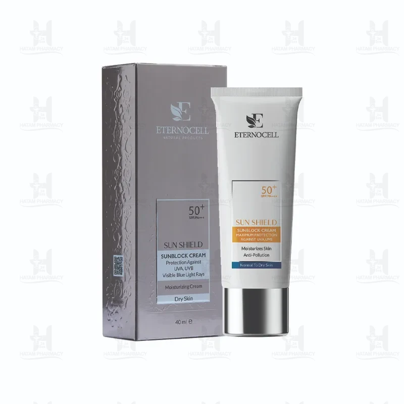 کرم ضد آفتاب اترنوسل بدون رنگ SPF50 مناسب پوست خشک 40 میلی لیتر