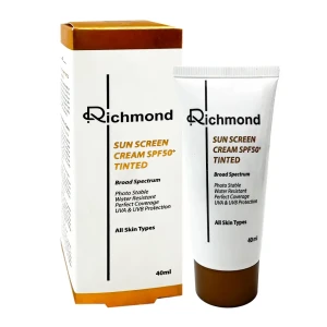 کرم ضد آفتاب رنگی حاوی SPF50 ریچموند 40 میلی لیتر
