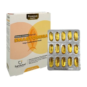 سافت ژل اسمارت امگا ساناویوا 30 عددی