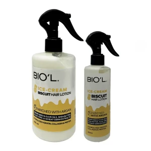 لوسیون مرطوب کننده مو بدون آبکشی بیول بستنی بیسکویتی