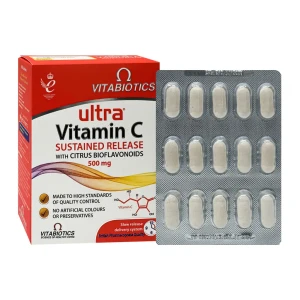 قرص اولترا ویتامین c 500 میلی گرم ویتابیوتیکس 60 عدد