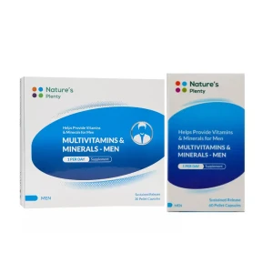 کپسول مولتی ویتامین و مینرال آقایان نیچرز پلنتی