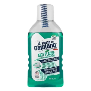 دهانشویه ضد جرم و پلاک پاستا دل کاپیتانو 400 میلی لیتر