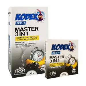 کاندوم تاخیری کدکس مدل Master 3 in 1
