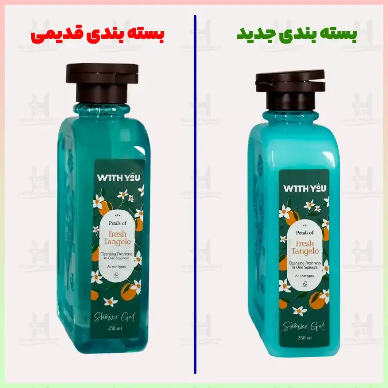 شامپو بدن فرش تنگلو ویت یو 250 میلی لیتر