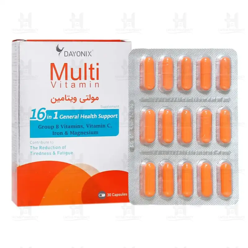 کپسول مولتی ویتامین دایونیکس 30 عدد