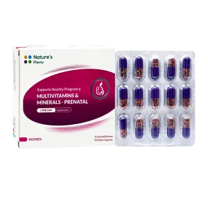 کپسول مولتی ویتامین و مینرال بارداری و شیردهی نیچرز پلنتی
