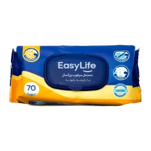 دستمال مرطوب بزرگسال ایزی لایف 70 عدد