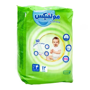 پوشک مولفیکس سایز 4