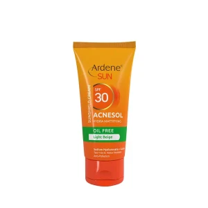 کرم ضد آفتاب حاوی SPF30 بژ روشن آکنه سول آردن 50 میلی لیتر