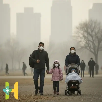 اقدامات بهداشتی هنگام آلودگی هوا | راهنمای جامع محافظت از سلامت