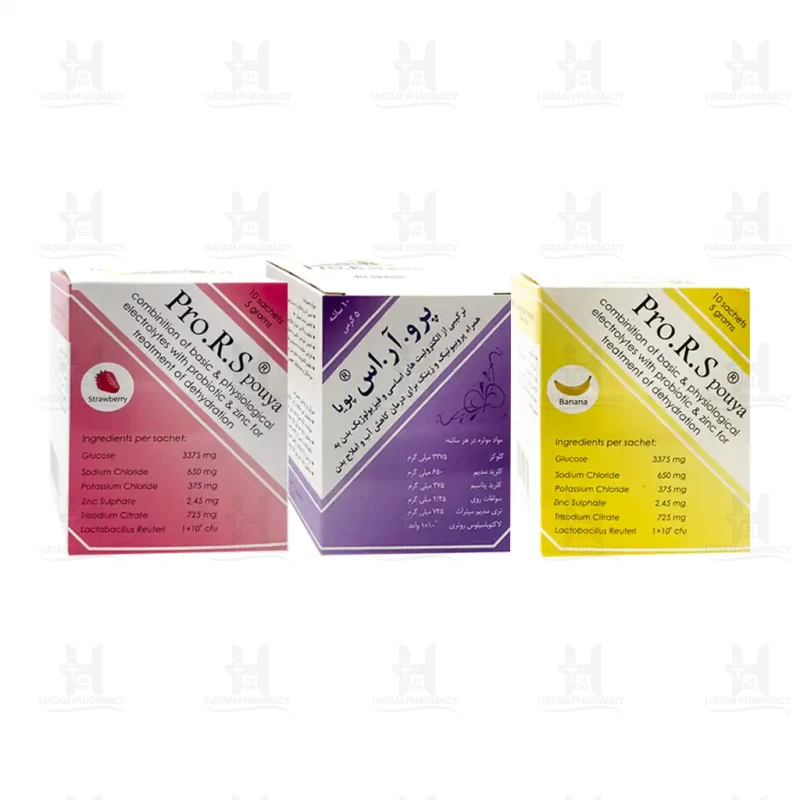 ساشه پرو آر اس دارای طعم  پویا گسترش میلاد فارمد 10 عدد