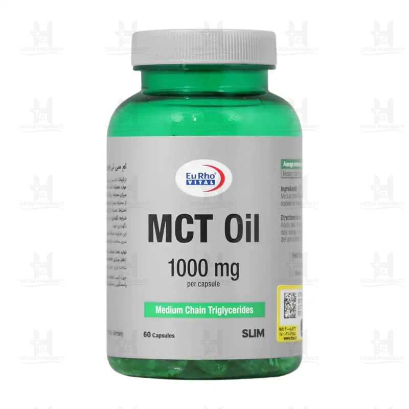 کپسول ام سی تی اویل یوروویتال 60 عدد