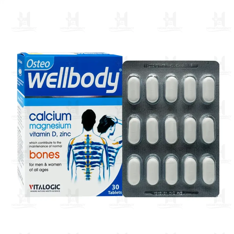 قرص استئو ول بادی ویتالوژیک 30 عدد