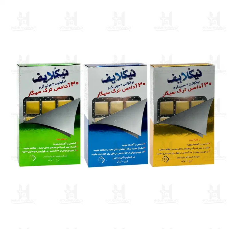آدامس ترک سیگار نیکلایف 30 عدد