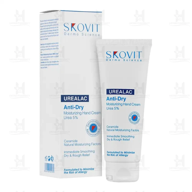 کرم مرطوب کننده دست اوره 5 درصد اسکوویت 75 میلی لیتر