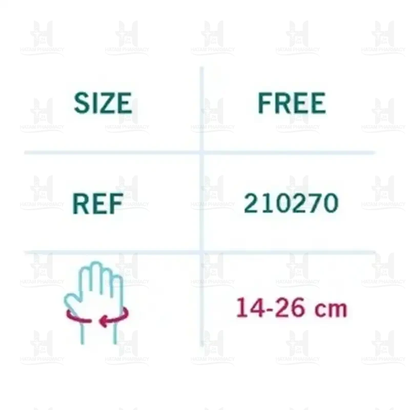 مچ بند آتل دار نئوپرنی دوطرفه آدور فری سایز