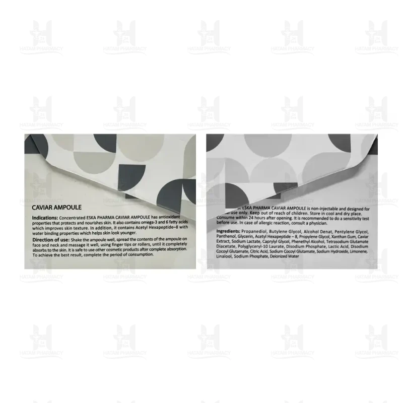 آمپول خاویار اسکافارما 2x7 میلی لیتر