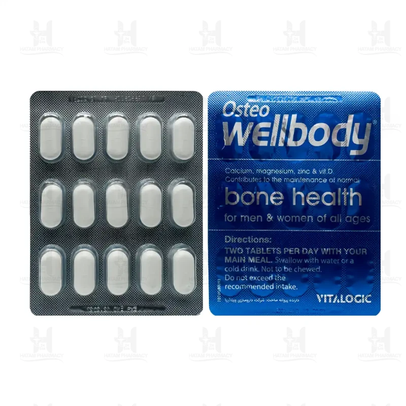 قرص استئو ول بادی ویتالوژیک 30 عدد