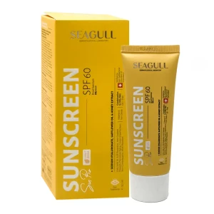 ضد آفتاب رنگی فاقد چربی SPF60 سی گل 50 میلی لیتر