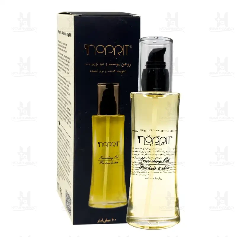 روغن تقویت کننده پوست و مو نوپریت 100 میلی لیتر
